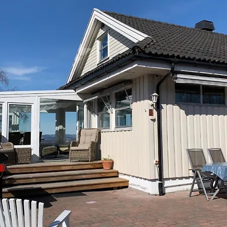ヴィラ Spacious Family With Great View Of Mjosa *