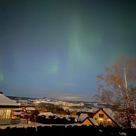 Spacious Family With Great View Of Mjosa Villa Gjøvik